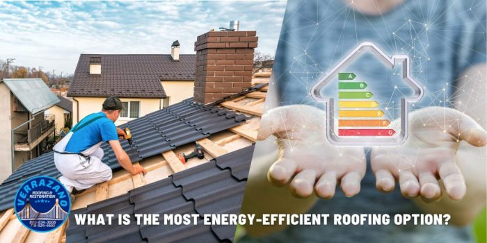 Energy efficient roof replacement