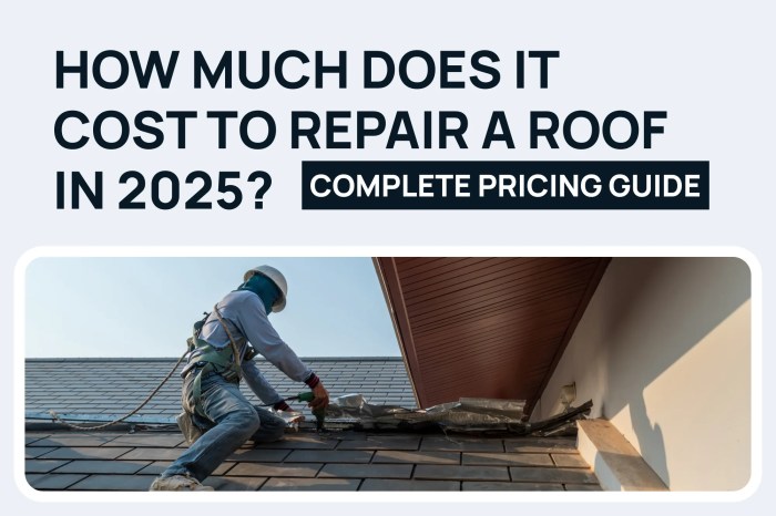 How Much Does It Cost To Repair A Roof In 2025? | Complete Pricing Guide