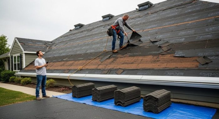 Hail Damage Roof Repair Texas Blog in Texas | Frontier Services Group