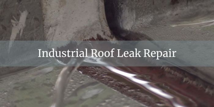 Industrial Roof Leak Repair: Stop Leaks and Protect Assets